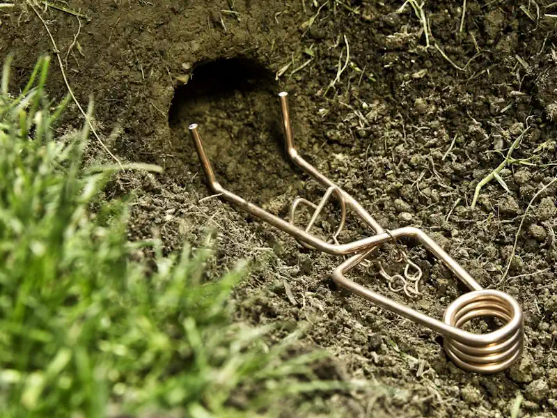Pièges mécaniques à taupes utilisés par notre taupier à Roumagne